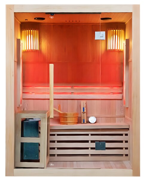 BPS-koupelny Fínska sauna Kemi 3 150x120, 3-4 osoby