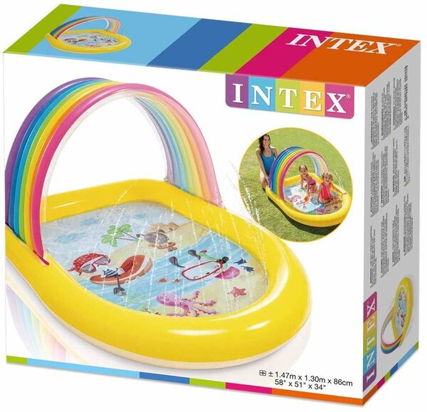 Intex_A INTEX detský bazén so sprchou 57156, 147x130x86 cm 157156