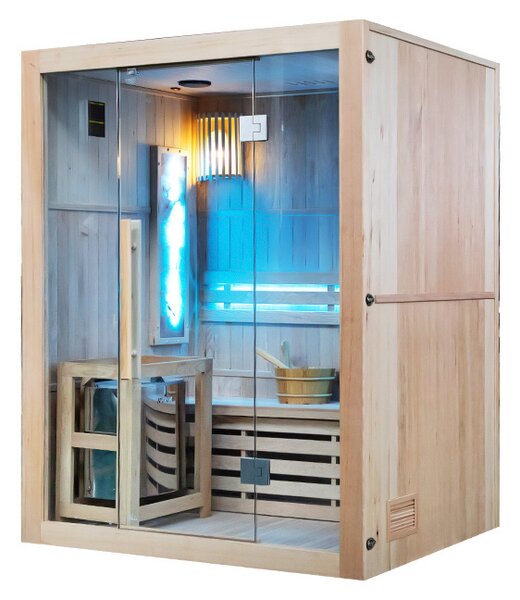 BPS-koupelny Fínska sauna Kemi 3 150x120, 3-4 osoby
