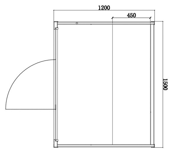 BPS-koupelny Fínska sauna Kemi 3 150x120, 3-4 osoby