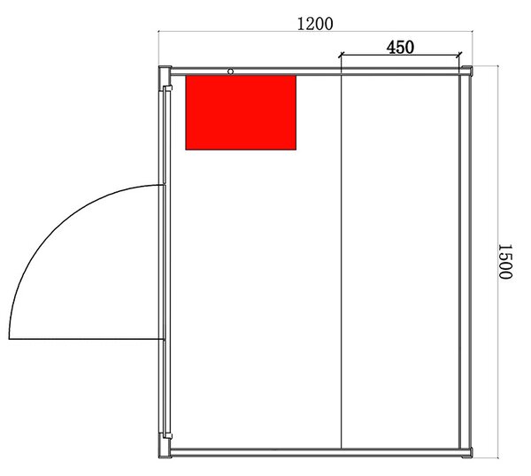 BPS-koupelny Fínska sauna Kemi 3 150x120, 3-4 osoby