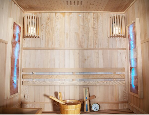 BPS-koupelny Fínska sauna Kemi 3 150x120, 3-4 osoby