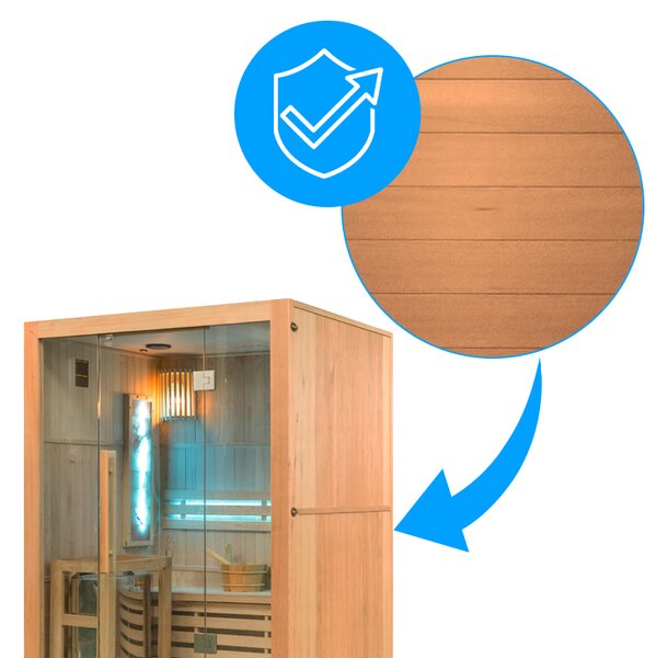 BPS-koupelny Fínska sauna Kemi 3 150x120, 3-4 osoby