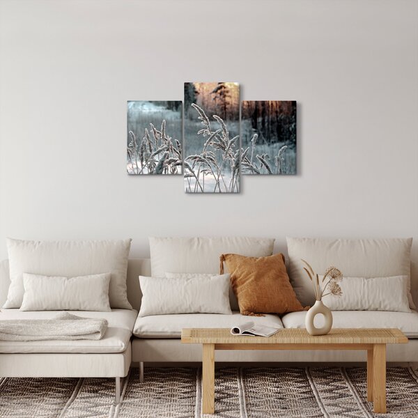 Obraz - Zamrznutá lúka (90x60 cm)