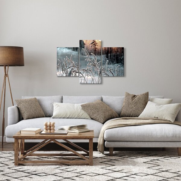 Obraz - Zamrznutá lúka (90x60 cm)