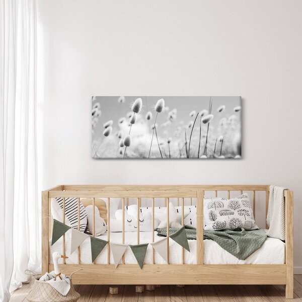 Obraz - Boho bunny tail grass (120x50 cm)
