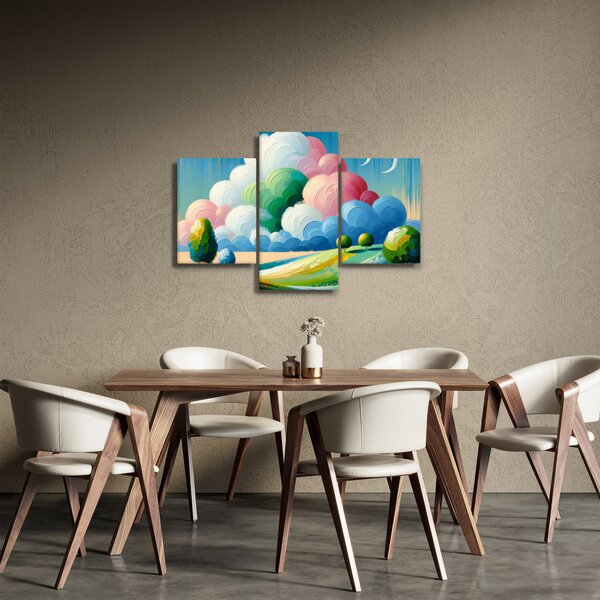 Obraz - Krajinka s mrakom (90x60 cm)
