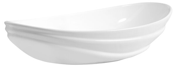 BPS-koupelny Keramické umývadlo na dosku LAVI WH LN 625 62x36 cm, biele lesk