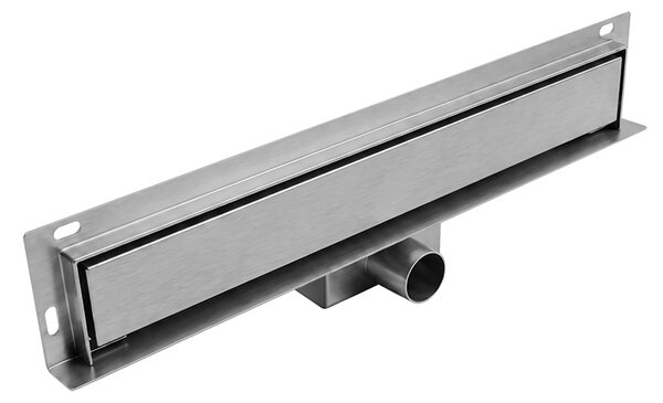 BPS-koupelny Nástenný odtokový žľab 2in1 DL04 MURAL ST 60 cm, satén