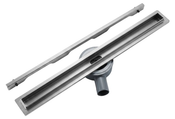 BPS-koupelny Sprchový odtokový žľab DL03 SLIM ST 70 cm, satén