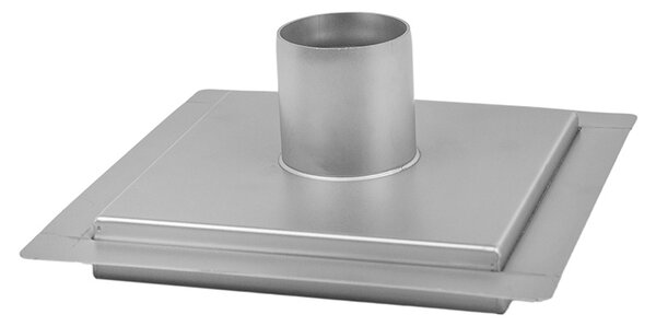 BPS-koupelny Štvorcový sprchový odtokový žľab DL08 QUBE G3 ST 15x15 cm, satén