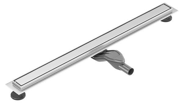 BPS-koupelny Sprchový odtokový žľab 2in1 DL05 360 FIX G1 ST 50 cm, satén