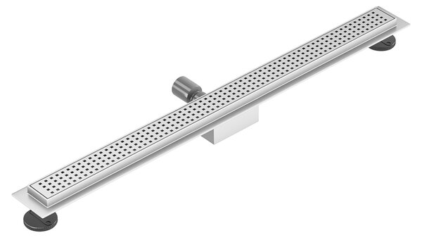 BPS-koupelny Sprchový odtokový žľab DL01 QUBE G3 ST 50 cm, satén