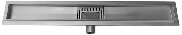 BPS-koupelny Sprchový odtokový žľab DL01 CLASSIC G2 ST 50 cm, satén