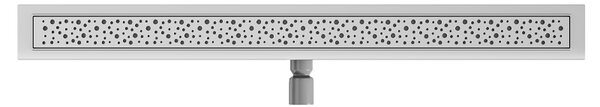 BPS-koupelny Sprchový odtokový žľab DL01 DL01 WAVE G5 ST 50 cm, satén