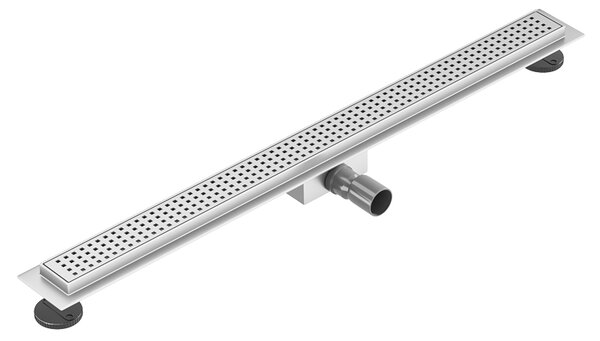 BPS-koupelny Sprchový odtokový žľab DL01 QUBE G3 ST 50 cm, satén