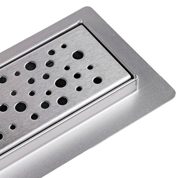 BPS-koupelny Sprchový odtokový žľab DL01 DL01 WAVE G5 ST 50 cm, satén
