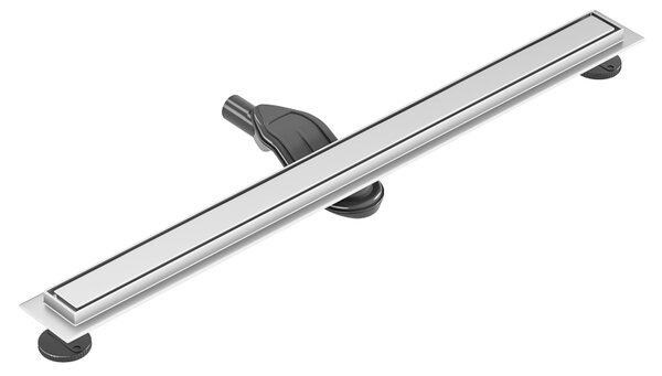 BPS-koupelny Sprchový odtokový žľab 2in1 DL05 360 FIX G1 ST 50 cm, satén