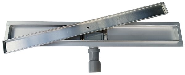 BPS-koupelny Lineárny sprchový odtokový žľab 2v1 DL01 FIX G1 ST 50 cm, satén