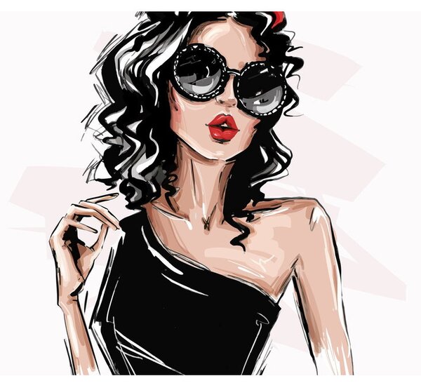 Obraz - Fashion woman (120x50 cm)