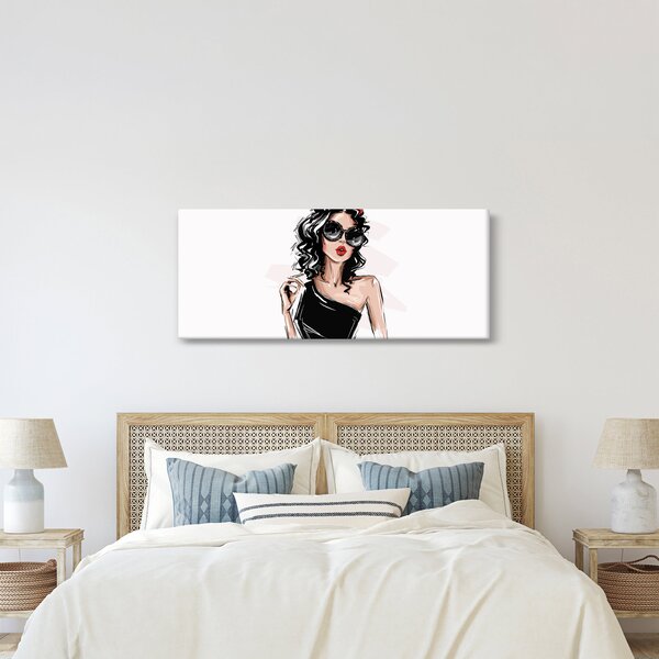 Obraz - Fashion woman (120x50 cm)