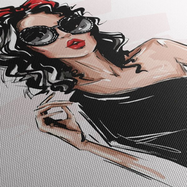 Obraz - Fashion woman (120x50 cm)
