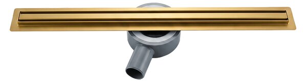 BPS-koupelny Sprchový odtokový žľab DL03 SLIM GL 70 cm, zlatý kartáčovaný