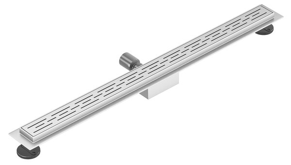 BPS-koupelny Sprchový odtokový žľab DL01 CLASSIC G2 ST 50 cm, satén