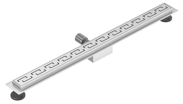 BPS-koupelny Sprchový odtokový žľab DL01 DELTA G4 ST 60 cm, satén