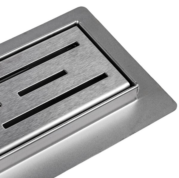BPS-koupelny Sprchový odtokový žľab DL01 CLASSIC G2 ST 50 cm, satén