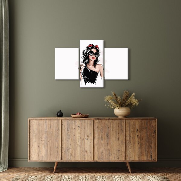 Obraz - Fashion woman (90x60 cm)