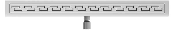 BPS-koupelny Sprchový odtokový žľab DL01 DELTA G4 ST 60 cm, satén
