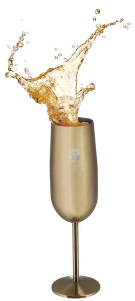 BerlingerHaus metalický pohár na šampanské, 260 ml, 2 ks