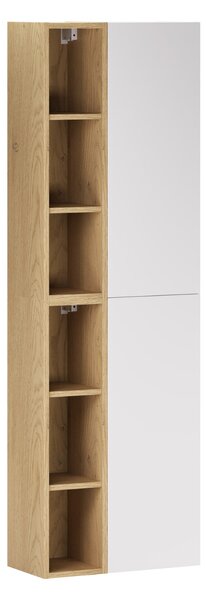 Comad Set kúpeľňového nábytku Aster White 30 biela mat polica 20 cm