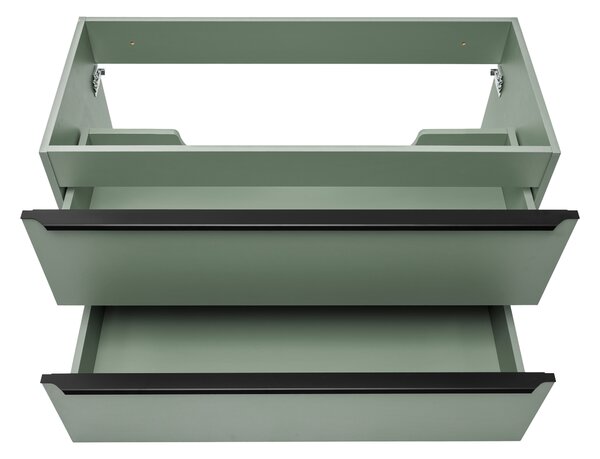 Comad Kúpeľňová skrinka pod doskové umývadlo Sombra Green 140 rákosovo zelená