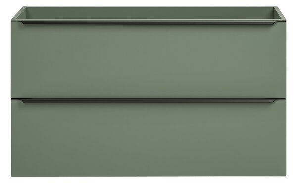 Comad Kúpeľňová skrinka pod umývadlo 100 cm Sombra Green rákosovo zelená