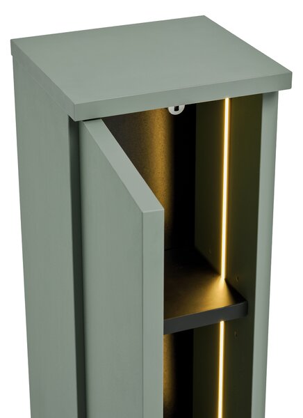 Comad Kúpeľňová horná skrinka 20 cm Sombra Green trstinovo zelená