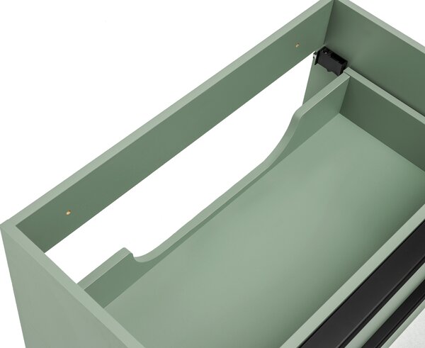 Comad Kúpeľňová skrinka pod doskové umývadlo Sombra Green 120 rákosovo zelená