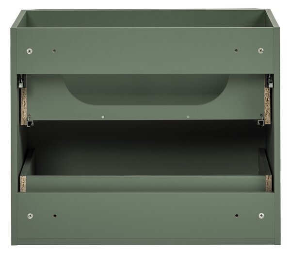 Comad Kúpeľňová skrinka pod umývadlo 70 cm Sombra Green rákosovo zelená