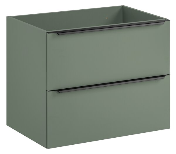 Comad Kúpeľňová skrinka pod umývadlo 70 cm Sombra Green rákosovo zelená