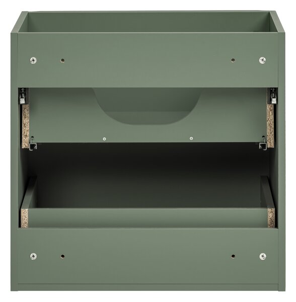Comad Kúpeľňová skrinka pod umývadlo 60 cm Sombra Green rákosovo zelená