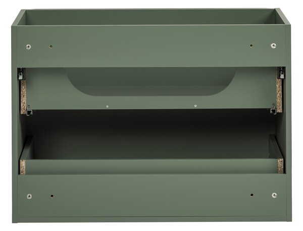 Comad Kúpeľňová skrinka pod umývadlo 80 cm Sombra Green trstinovo zelená