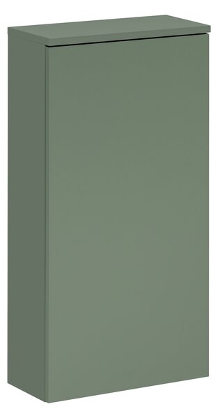 Comad Kúpeľňová horná skrinka 40 cm Sombra Green rákosovo zelená s LED podsvietením