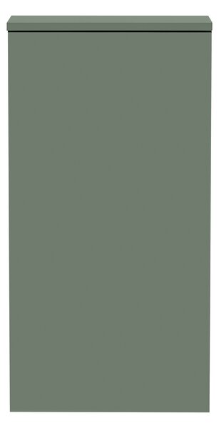 Comad Kúpeľňová horná skrinka 40 cm Sombra Green rákosovo zelená s LED podsvietením