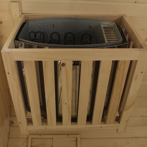 BPS-koupelny Záhradná kombinovaná sudová sauna 2v1 VANTA - Infrasauna + fínska sauna 200x200, 4-6 osôb