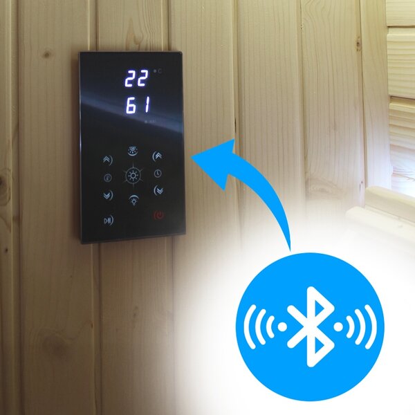 BPS-koupelny Záhradná kombinovaná sudová sauna 2v1 HAMAR - Infrasauna + fínska sauna 180x200, 4-6 osôb