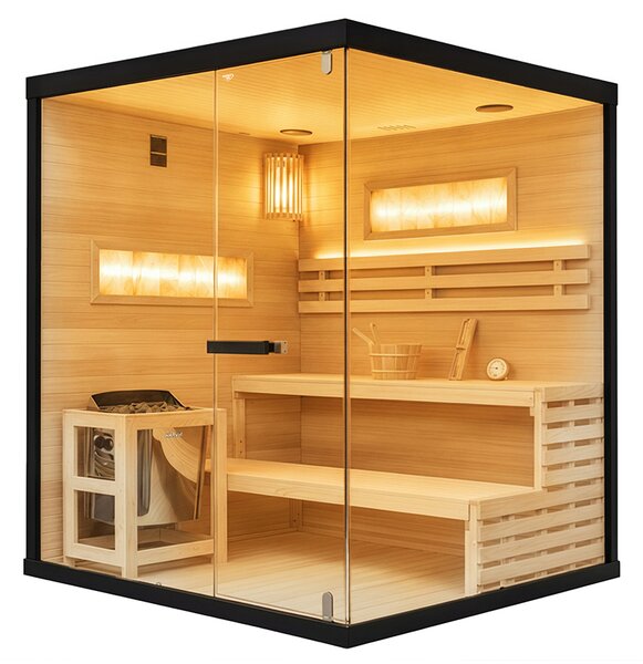 BPS-koupelny Fínska sauna Relax LARK5 180x160, 4-5 osôb