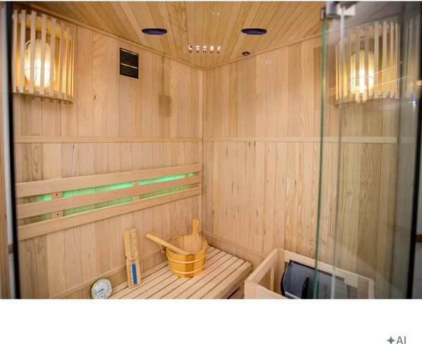 BPS-koupelny Fínska sauna Relax OSLO2 120x120, 1-2 osoby
