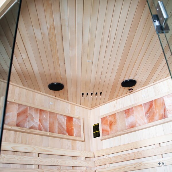 BPS-koupelny Fínska sauna Relax KEMI7 180x180, 5-6 osôb