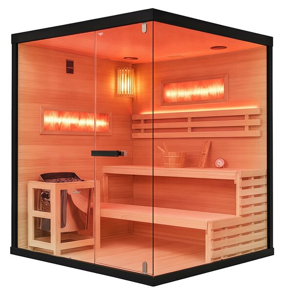 BPS-koupelny Fínska sauna Relax LARK5 180x160, 4-5 osôb